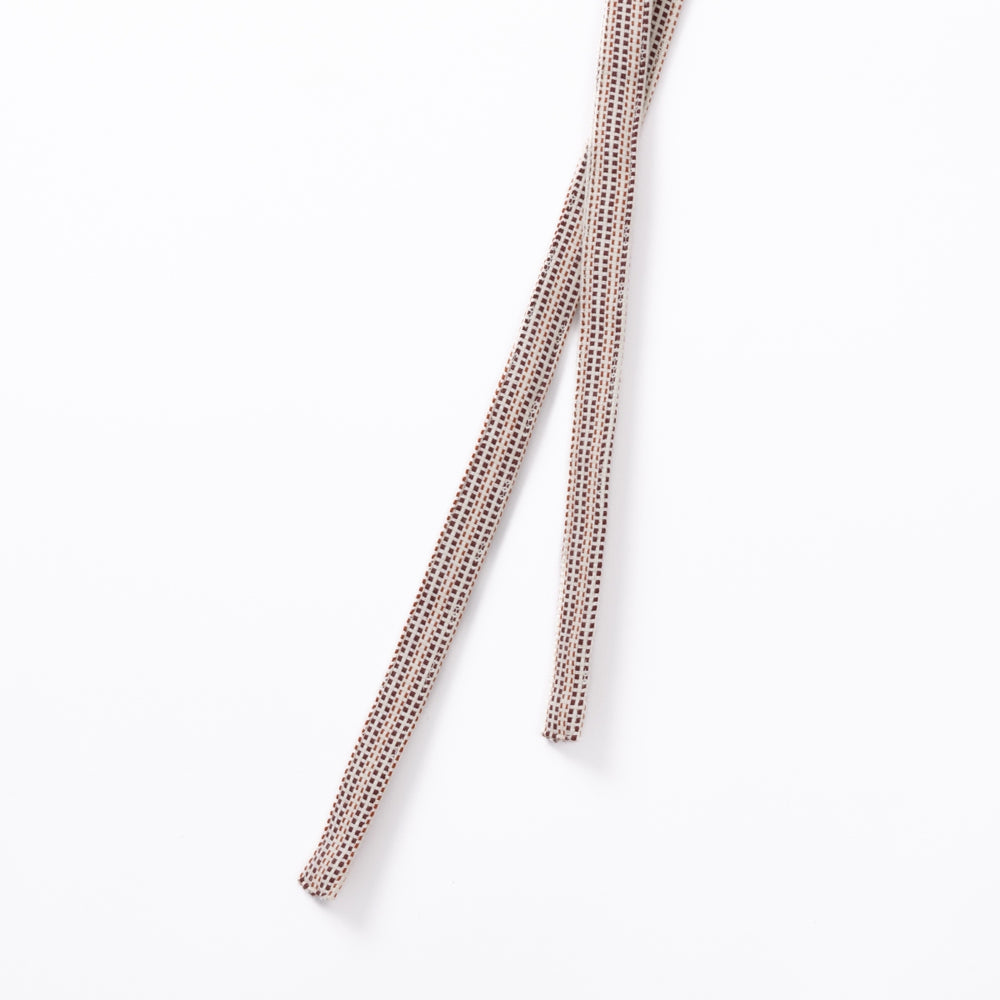 綿ザックリオックスエプロン　ブリック