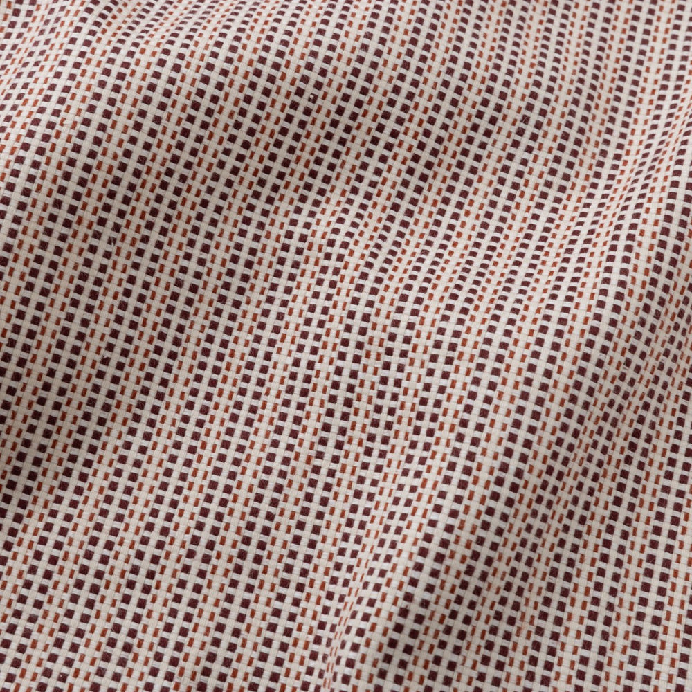 綿ザックリオックスエプロン　ブリック