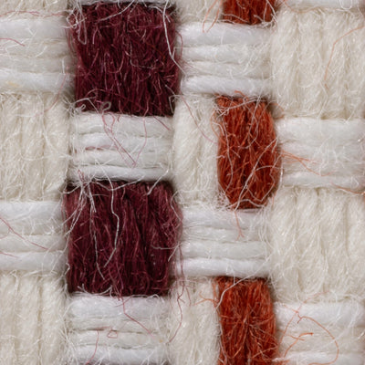 綿ザックリオックスエプロン　ブリック