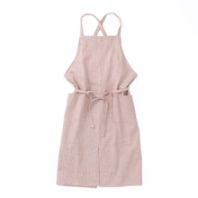 画像をギャラリービューアに読み込む, 綿ザックリオックスエプロン　レッド
