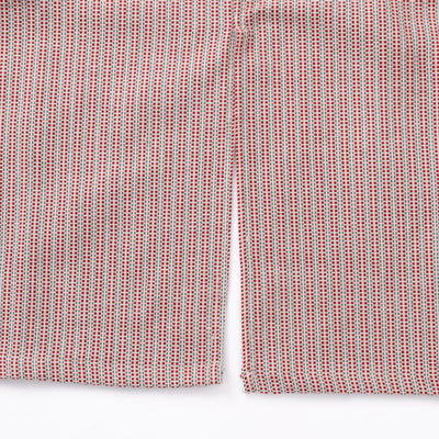 綿ザックリオックスエプロン　レッド