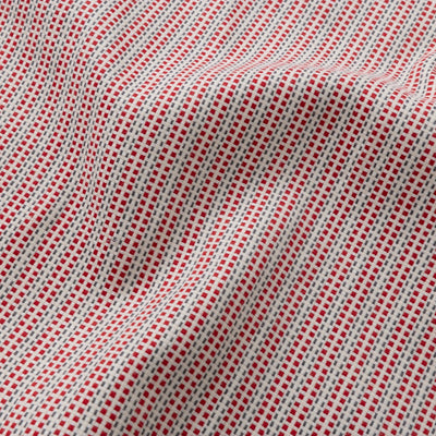 綿ザックリオックスエプロン　レッド