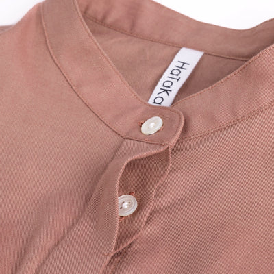 cotton シルクワイドブラウス