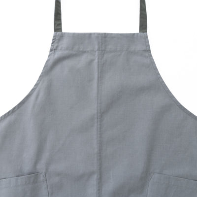 organic cottonエプロン フォググレー