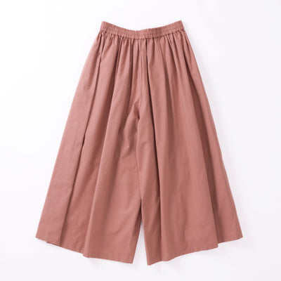 cotton シルクギャザーパンツ