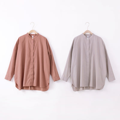 cotton シルクワイドブラウス