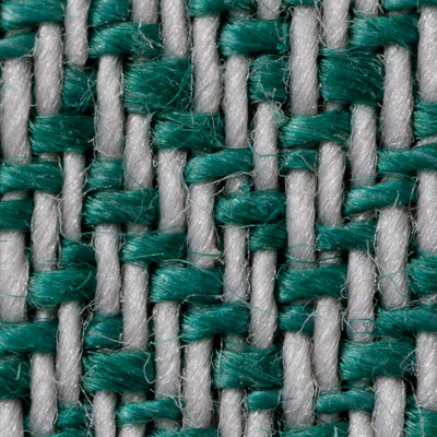 綿麻ヘリンボーン エプロン グリーン