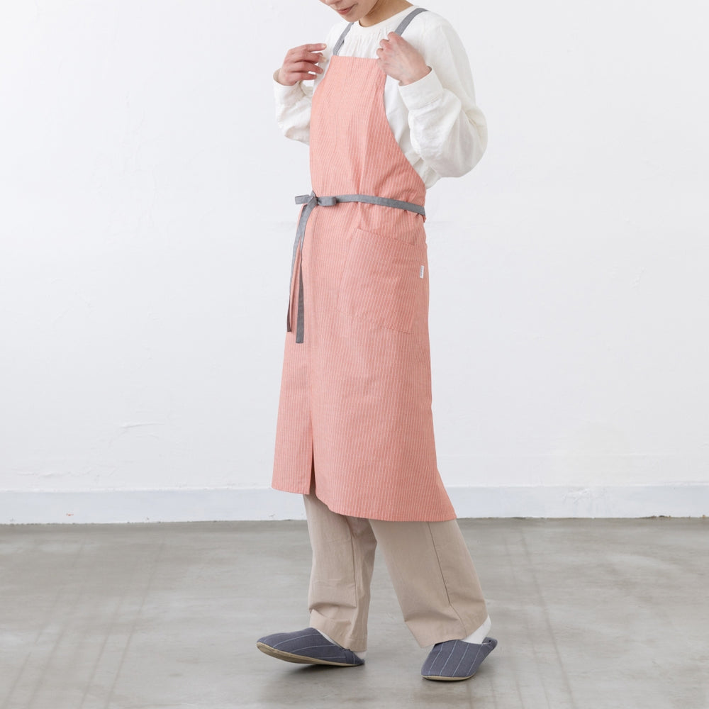 organic cottonエプロン オレンジST
