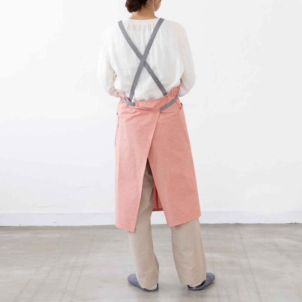 organic cottonエプロン オレンジST