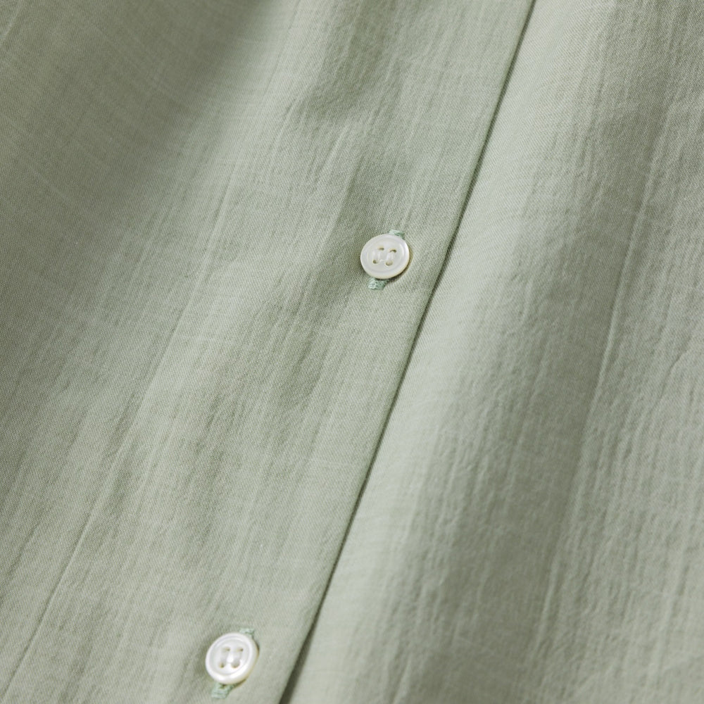 cottonボイル　ギャザーワンピース