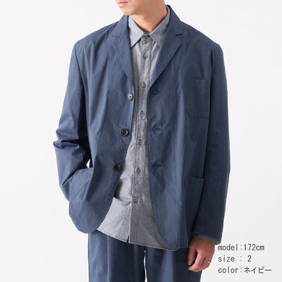 organic cottonシャツジャケット