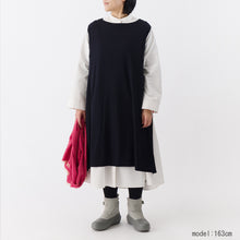 画像をギャラリービューアに読み込む, organic cottonシャツワンピース【HaTaKaKe shiro】
